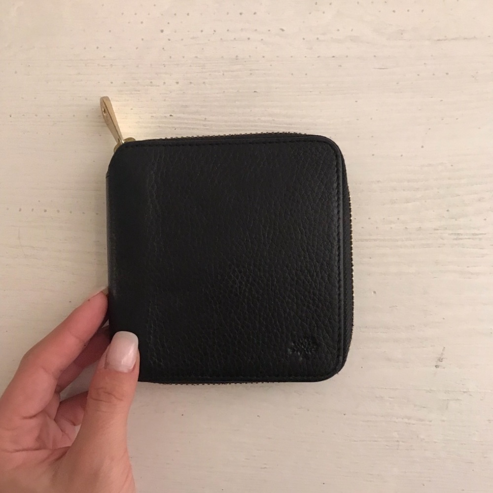 Mulberry Wraparound Zipper Purse/Wallet